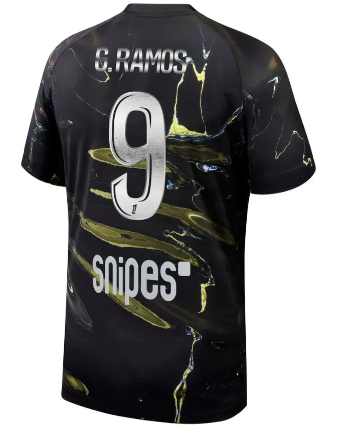 26 27 psges jersey KOLO MUANI BARCOLA DEMBELE maillot PSGE soccer shirts ZAIRE E - SitterJersey.com