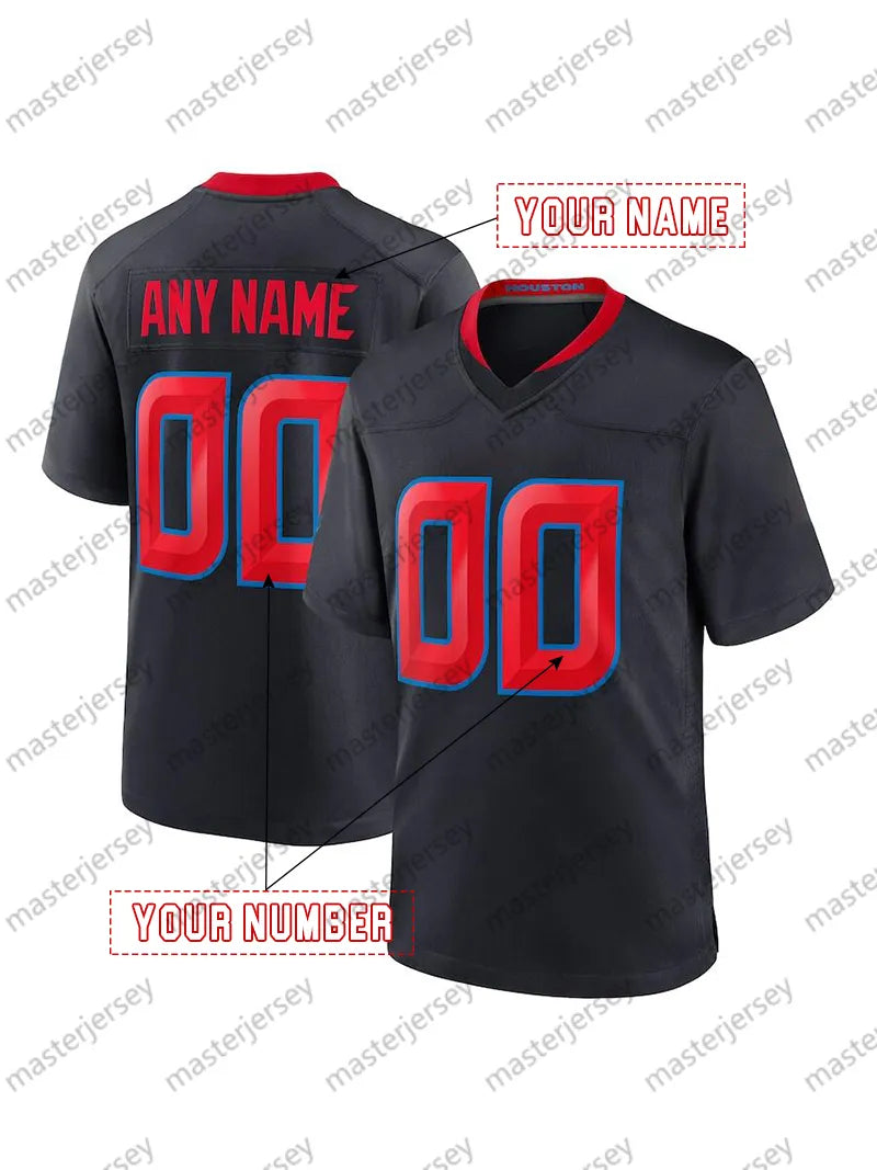 Custom Football Jersey Stroud Collins Anderson Jr. Dell Jerseys Any Name Number  - SitterJersey.com