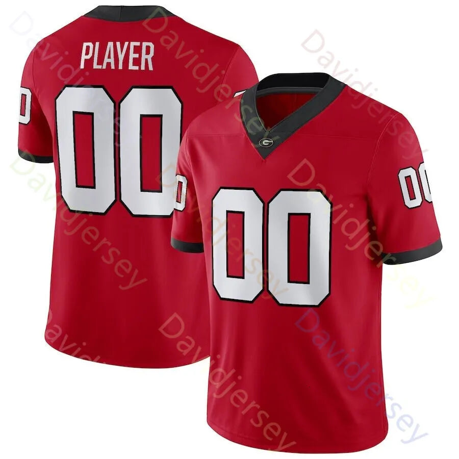 Georgia Bulldog Football Jersey College Gunner Stockton Zachariah Branch Kaiden  - SitterJersey.com
