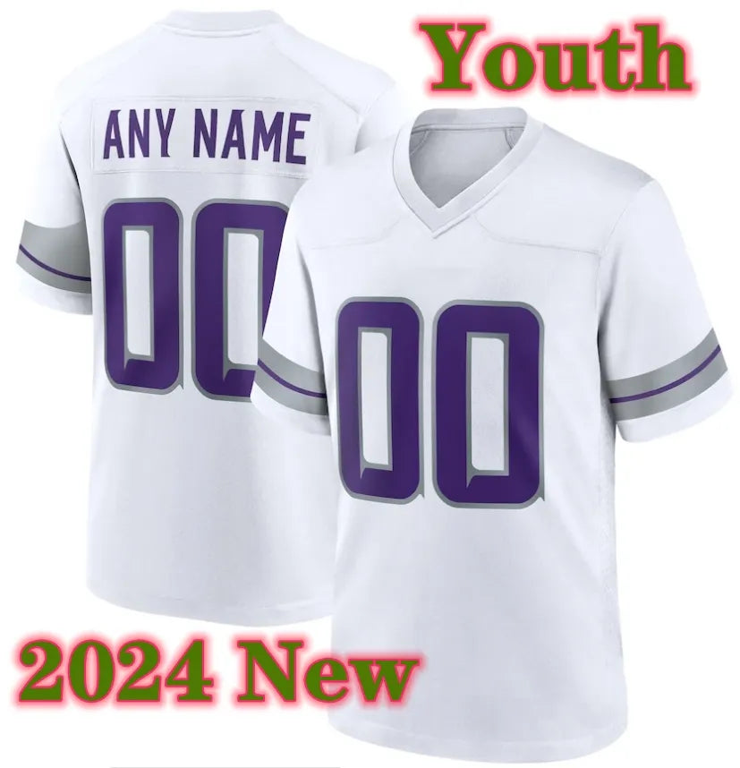 MinnesotaS J.J. McCarthy Addison Justin Jefferson VikingsSJersey Hockenson Kyler - SitterJersey.com