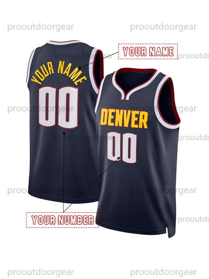 Jokic 2025 Basketball Jersey Murray Braun Porter Jr. Westbrook Custom Jerseys - SitterJersey.com