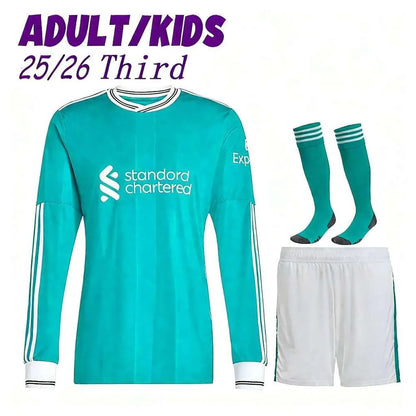 25 26 27 liverpool Wirtz SALAH football shirt Ekitike MAC ISAK ALLISTER Kerkez G - SitterJersey.com