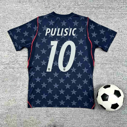 2026 USA HOME World Cup football jersey BEYNA MCKENNIE PULISIC BALOGUN Fans and  - SitterJersey.com