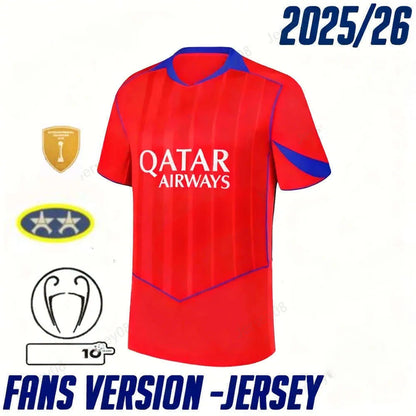 Psges Jersey 25 26 27 Ousmane Dembele Kvaratskhelia Maillot De Football Shirt To - SitterJersey.com