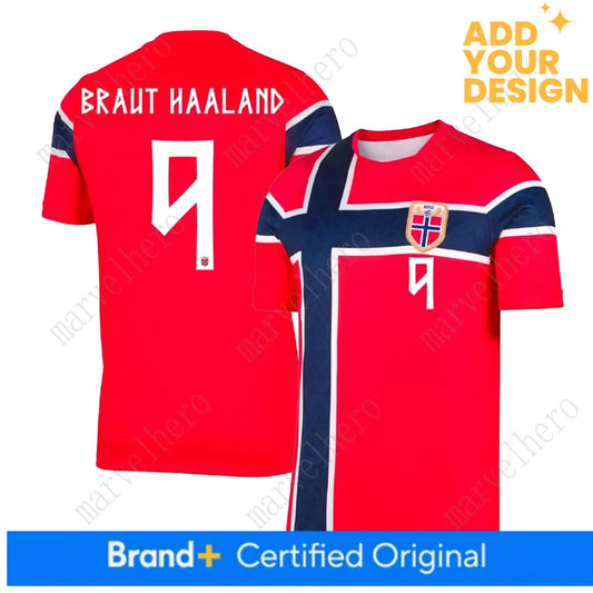 Norway Jersey THORSTVEDT NO 18 World Cup 2026 Norwegian National Team Sports T s - SitterJersey.com