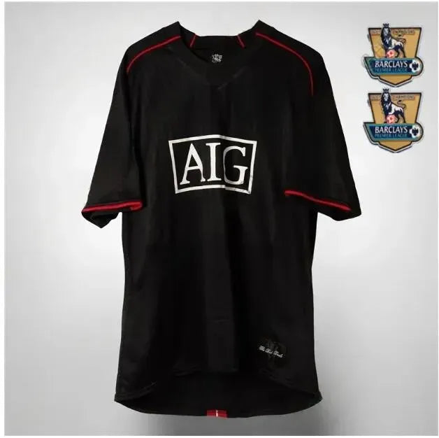 Retro jersey Manchest Soccer Jerseys Long Sleeved Ronaldo Rooney Giggs Nani 2006 - SitterJersey.com
