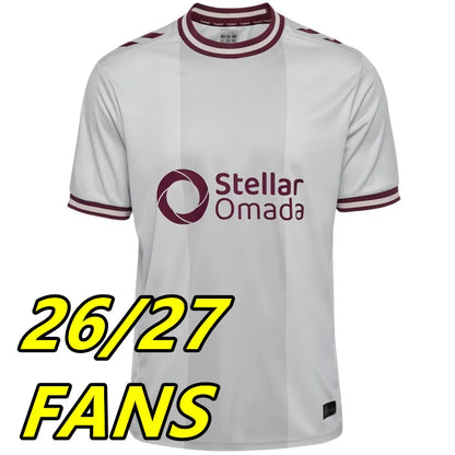 26 27 Heart of Midlothian Soccer Jerseys Hearts Home Fans BOYCE SHANKLAND DEVLIN - SitterJersey.com