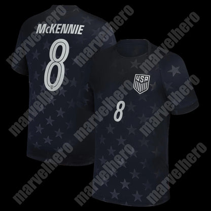 America Away Jersey Folarin Balogun 20 World Cup 2026 Shirt American National Te - SitterJersey.com