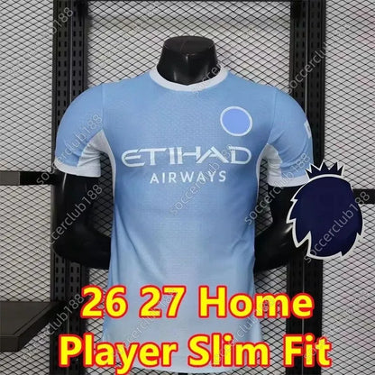 25 26 27 HAALAND MAN CITY soccer jerseys FODEN MARMOUSH DOKU MARMOUSH KOVACIC GV - SitterJersey.com