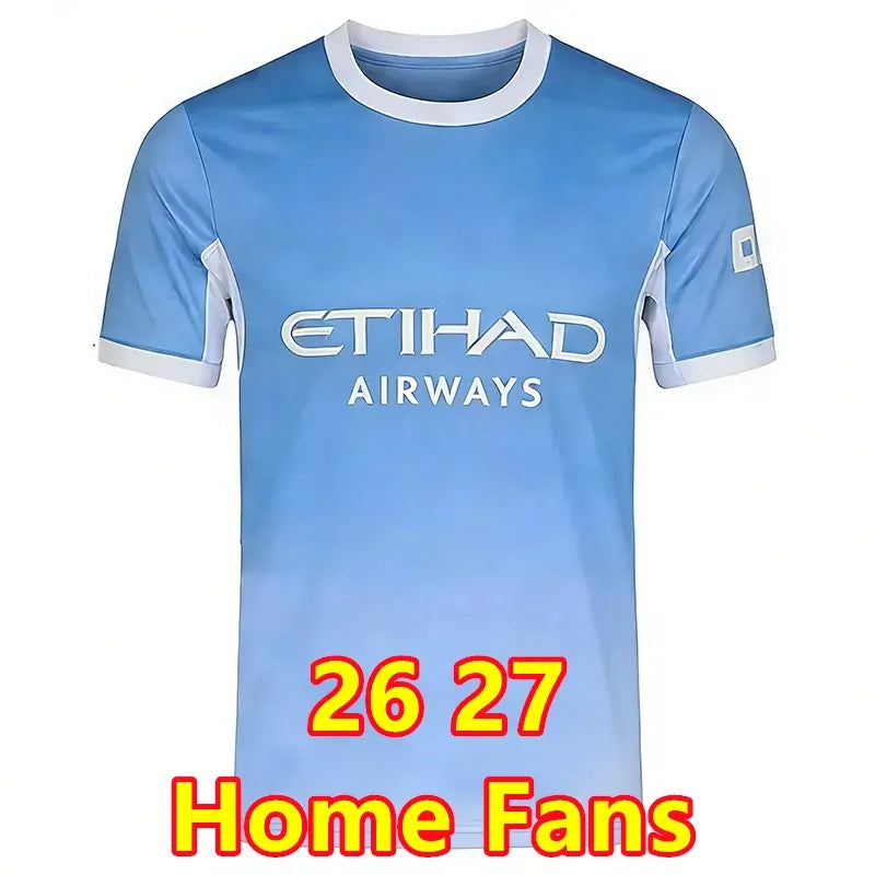 26 27 ManchesterS City Soccer Jerseys 2026 2027 Man City Fans Player Men Kids Ki - SitterJersey.com