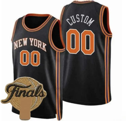 Custom Jalen Brunson Karl Anthony Towns Basketball Jerseys Josh Hart Mikal Bridg - SitterJersey.com