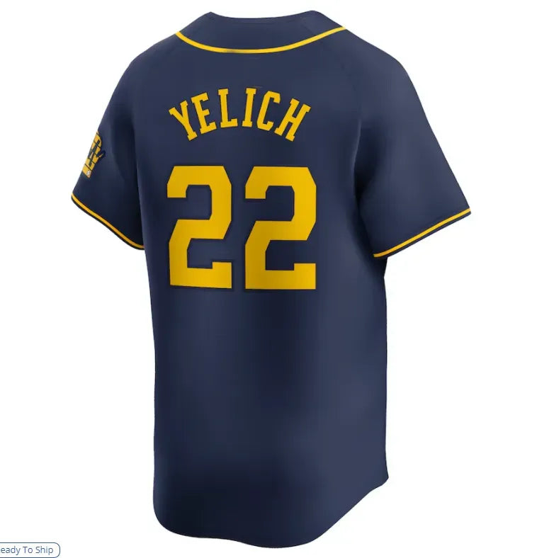 Custom 11 Jackson Chourio Christian 22 Yelich 10 Sal Frelick Jersey Luis Urias C - SitterJersey.com