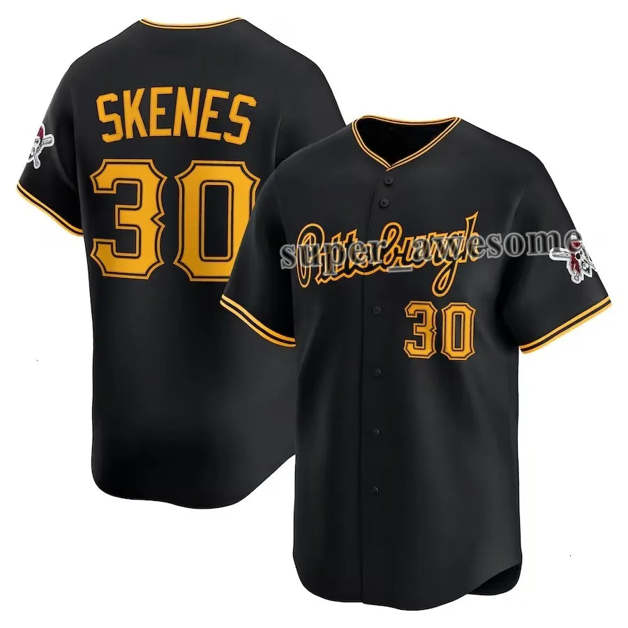 Paul Skenes Baseball Jersey Oneil Cruz Mitch Keller Bryan Reynolds Brandon Lowe  - SitterJersey.com