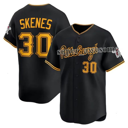 Paul Skenes Baseball Jersey Oneil Cruz Mitch Keller Bryan Reynolds Brandon Lowe  - SitterJersey.com