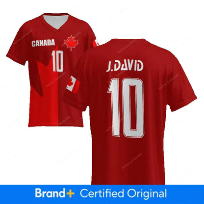 Canada Jersey Alphonso Davies NO 19 World Cup 2026 Canadian National Team Sports - SitterJersey.com