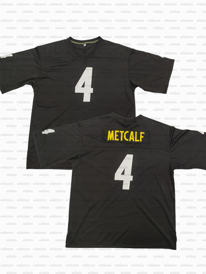 Embroidered Polyester Jersey, V-Neck Short Sleeve Sports Top, Loose Fit for Socc - SitterJersey.com