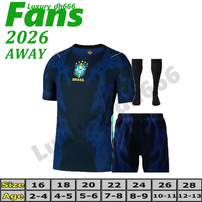 4XL brazil jersey 2026 World Cup 26 27 soccer jersey brasil football shirt maill - SitterJersey.com