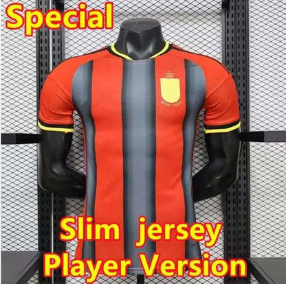 Belgium Jersey 2026 World Cup Soccer Jerseys DE BRUYNE R. LUKAKU E. HAZARD MERTE - SitterJersey.com