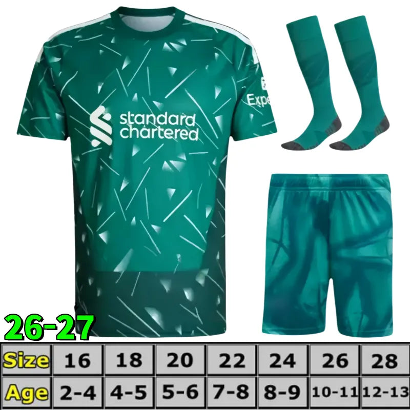 liverpooll 25 26 27The Reds Mohamed ISAK WIRTZ MAC ALLISTER Home Away men Soccer - SitterJersey.com