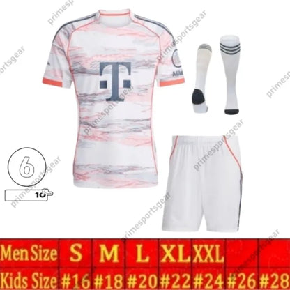 25 26 27 KANE OLISE soccer jerseys Anniversary BAYERNS MUNICH SANE KIMMICH UPAME - SitterJersey.com