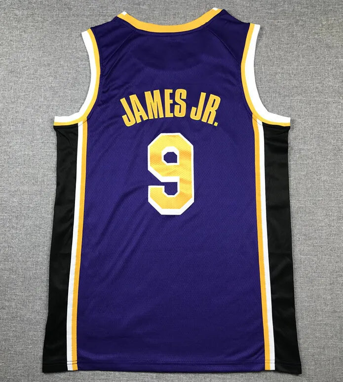 Stitched Basketball Jerseys James Bronny James Jr Cavs High School St Vincent St - SitterJersey.com
