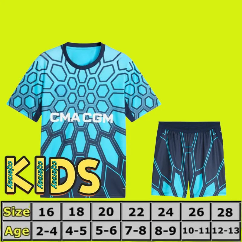 25 26 27 maillot de foot GREENWOOD marseille jersey soccer PAVARD MEDINA PAIxao  - SitterJersey.com