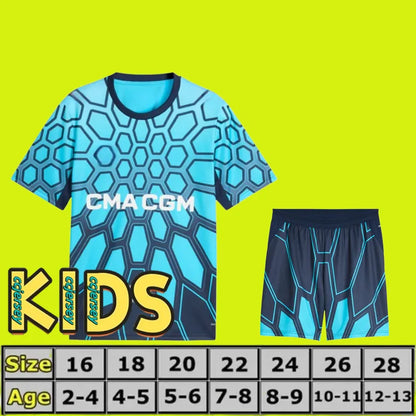 25 26 27 maillot de foot GREENWOOD marseille jersey soccer PAVARD MEDINA PAIxao  - SitterJersey.com