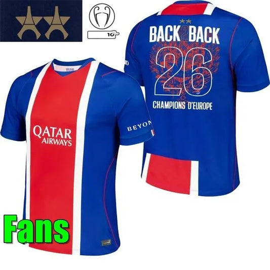 25 26 27psges Jersey O.Dembele D.DOUE KVARATSKHELIA Football Jerseys VITINHA JOA - SitterJersey.com