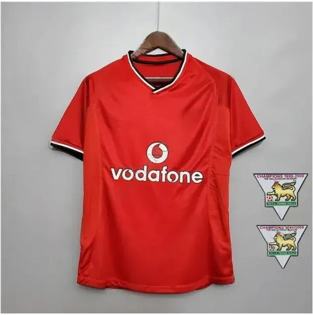 Retro jersey Manchest Soccer Jerseys Long Sleeved Ronaldo Rooney Giggs Nani 2006 - SitterJersey.com