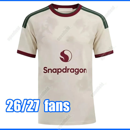 Manchester Uniteed 26 27 Jerseys CUNHA SESKO MARTINEZ MBEUMO football shirt B. F - SitterJersey.com