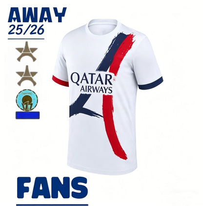25 26 27psges Jersey O.Dembele D.DOUE KVARATSKHELIA Football Jerseys VITINHA JOA - SitterJersey.com