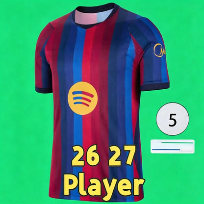Barcelona 25 26 27 LAMINE YAMAL Lewandowski Soccer Jerseys Gordon GAVI RASHFORD  - SitterJersey.com