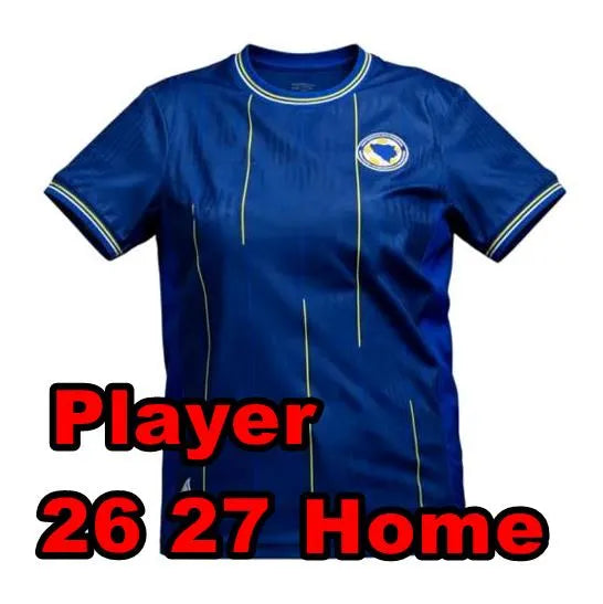 2026 Bosnia-Herzegovina World Cup Jerseys Bosnia and Herzegovina Dzeko Soccer Je - SitterJersey.com