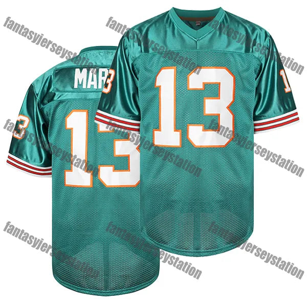 IN STOCK Men's 95 Football Movie Jersey Red Hennessy Queens Bridge Football Jers - SitterJersey.com