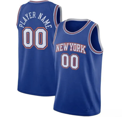Custom Jalen Brunson Karl Anthony Towns Basketball Jerseys Josh Hart Mikal Bridg - SitterJersey.com
