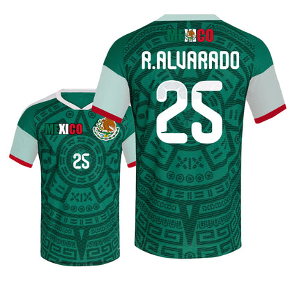 Mexico Jersey Luis Chavez NO 24 World Cup 2026 Mexican National Team Sports T sh - SitterJersey.com
