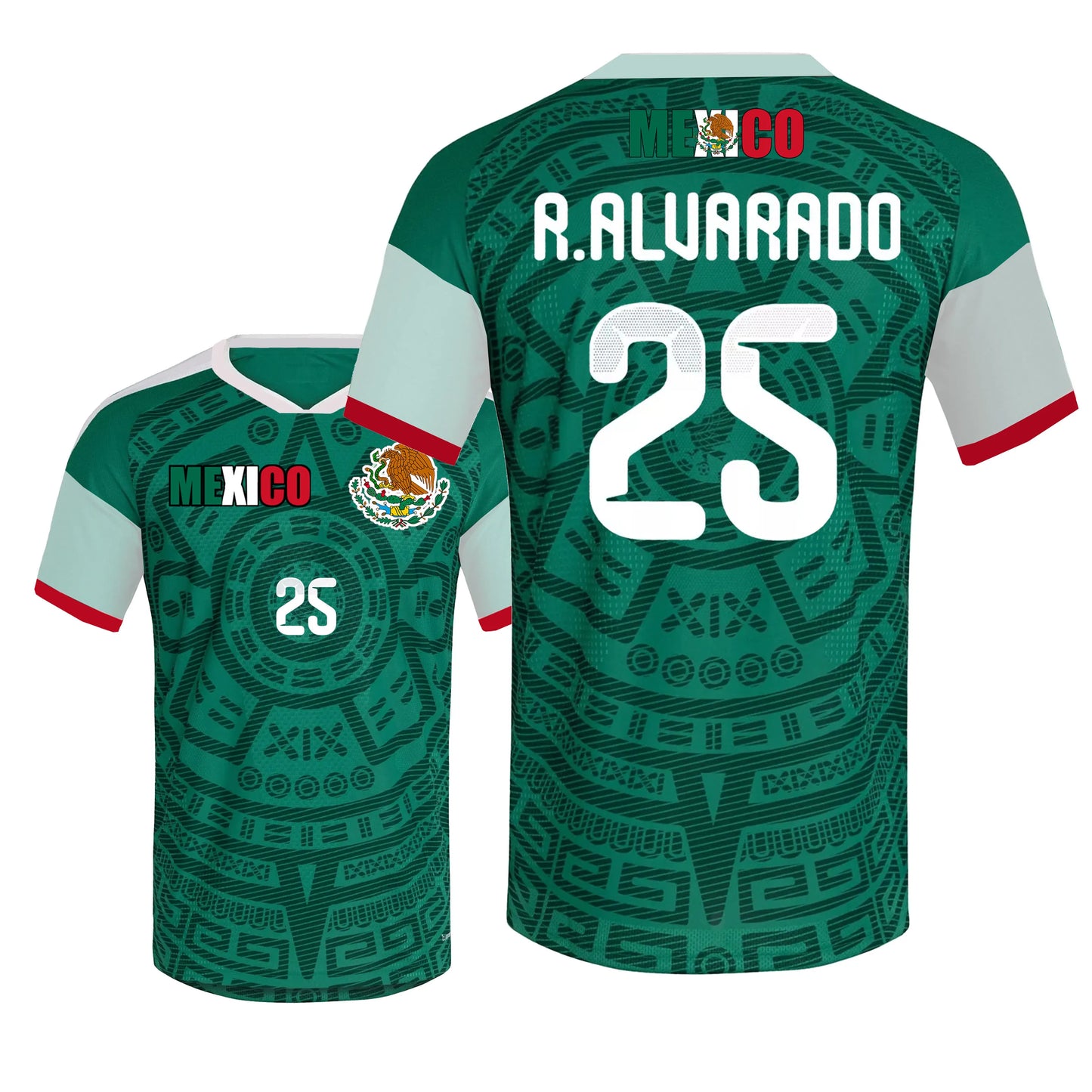 Mexico Jersey Luis Chavez NO 24 World Cup 2026 Mexican National Team Sports T sh - SitterJersey.com