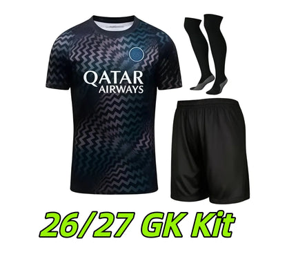 Psges jersey 26 27 maillot psges O.DEMBELE KVARATSKHELIA EMERY RAMOS HAKIMI N.ME - SitterJersey.com