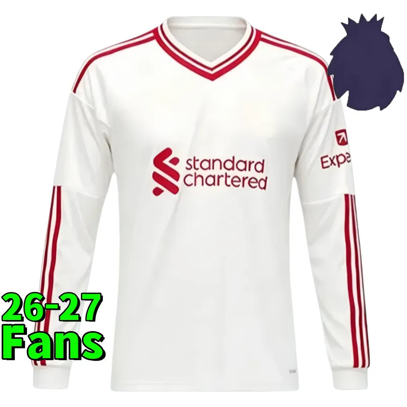 liverpooll 25 26 27The Reds Mohamed ISAK WIRTZ MAC ALLISTER Home Away men Soccer - SitterJersey.com