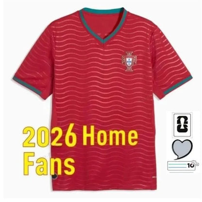 Portugal 2026 World Cup Jersey Portugal Jersey 2026 World Cup Soccer Jerseys Portuguesa Ronaldo JOAO FELIX BERNARDO B. FERNANDES PEPE 26 27 Maillot Portugal Football Shirt Team Men Kids Kit Top - SitterJersey.com