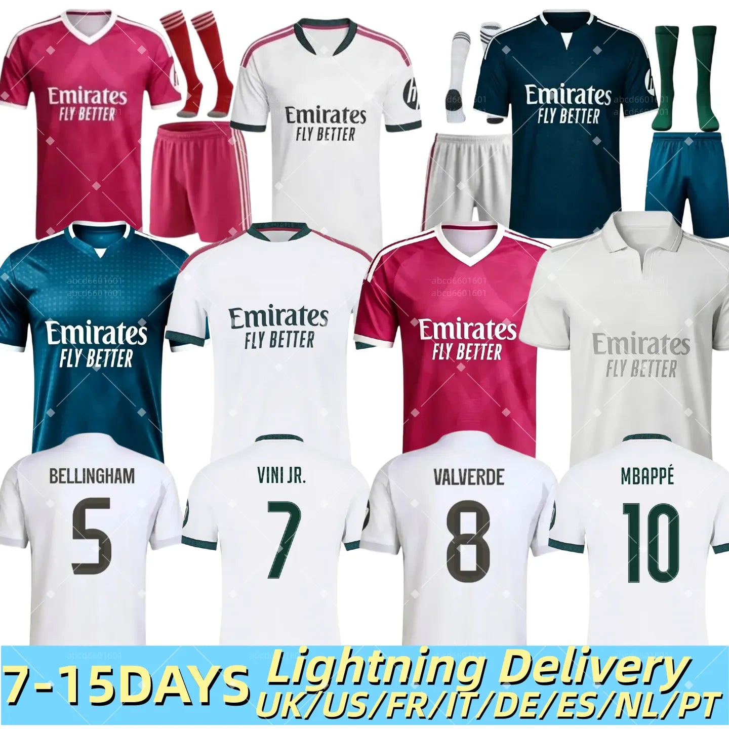 Real Madrid Jersey Kids 2026 Reals Madrid Soccer Jerseys MBAPPE BELLINGHAM Chandal VINI JR Children 26 27 Football Shirt Top Valverde Endrick RODRYGO CAMAVINGA Camiseta Jersey Kids Kits - SitterJersey.com