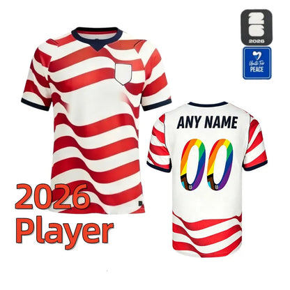 USAS United Soccer Jerseys 2026 PULISIC MCKENNIE REYNA ADAMS BALOGUN ROBINSON TI - SitterJersey.com