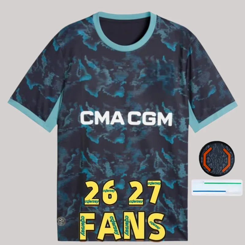 25 26 27 maillot de foot GREENWOOD marseille jersey soccer PAVARD MEDINA PAIxao  - SitterJersey.com