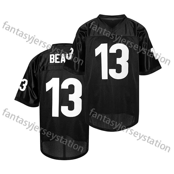 IN STOCK Men's 95 Football Movie Jersey Red Hennessy Queens Bridge Football Jers - SitterJersey.com