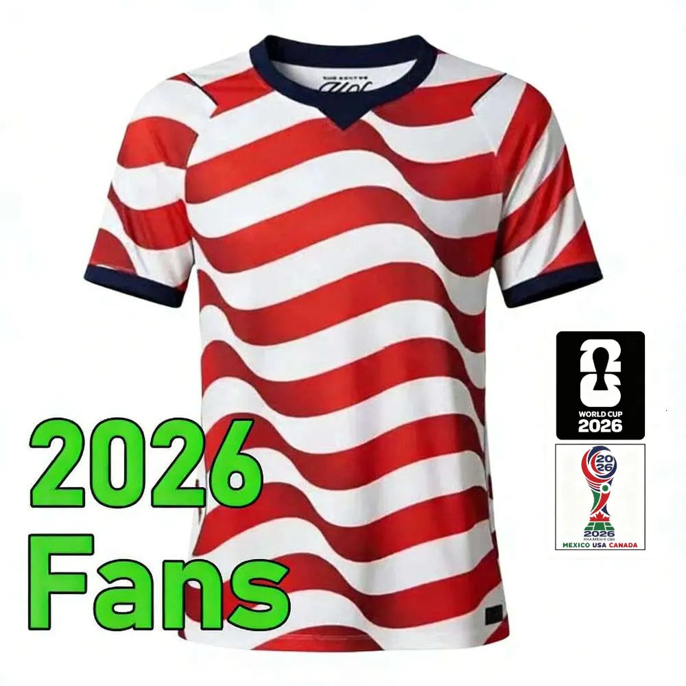 usa jersey 2026 worldcup Usa Soccerjersey 2026 World Cup PULISIC BALOGUN Footbal - SitterJersey.com