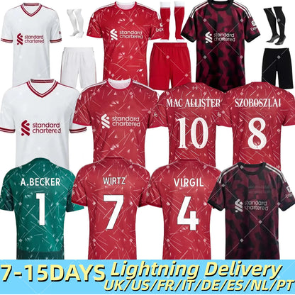 26 27 LiverpPudlian soccer jerseys S-4XL MAC ALLISTER ALEXANDE R-ARNOL D LUIS DI - SitterJersey.com