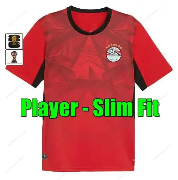 2025 SALAH World Egypt Soccer jerseys 26 27 MARMOUSH TREZEGUET IBRAHIM M ATEYA N - SitterJersey.com