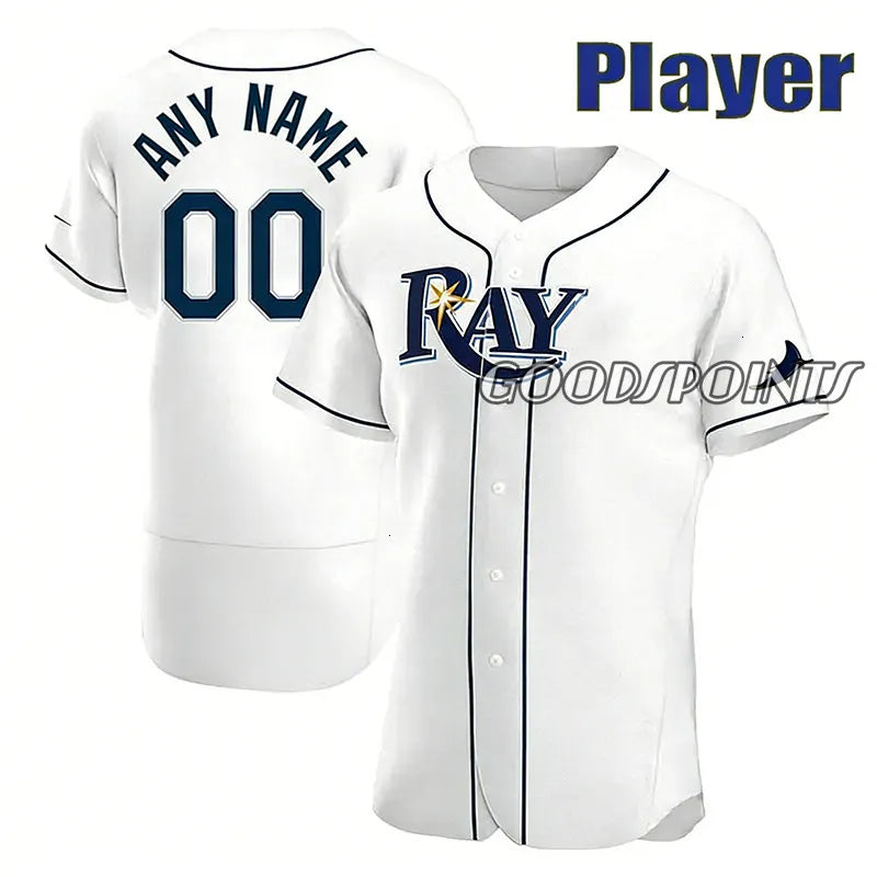 Tampa BayS rays jersey Yandy Diaz Junior Caminero Cedric Mullins Lux Ryan Pepiot - SitterJersey.com