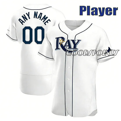 Tampa BayS rays jersey Yandy Diaz Junior Caminero Cedric Mullins Lux Ryan Pepiot - SitterJersey.com