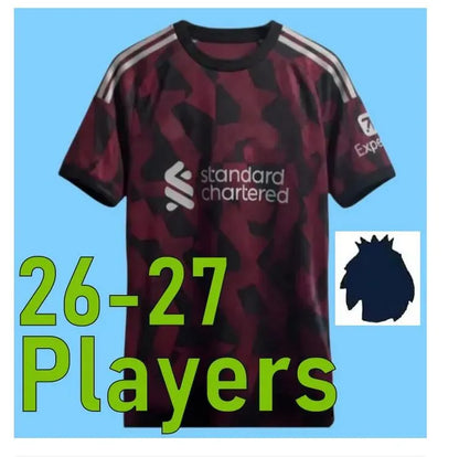 LFC 25 26 27 Liveropool Jersey ISAK WIRTZ EKITIKE M.SALAH VIRGIL Liveropool socc - SitterJersey.com